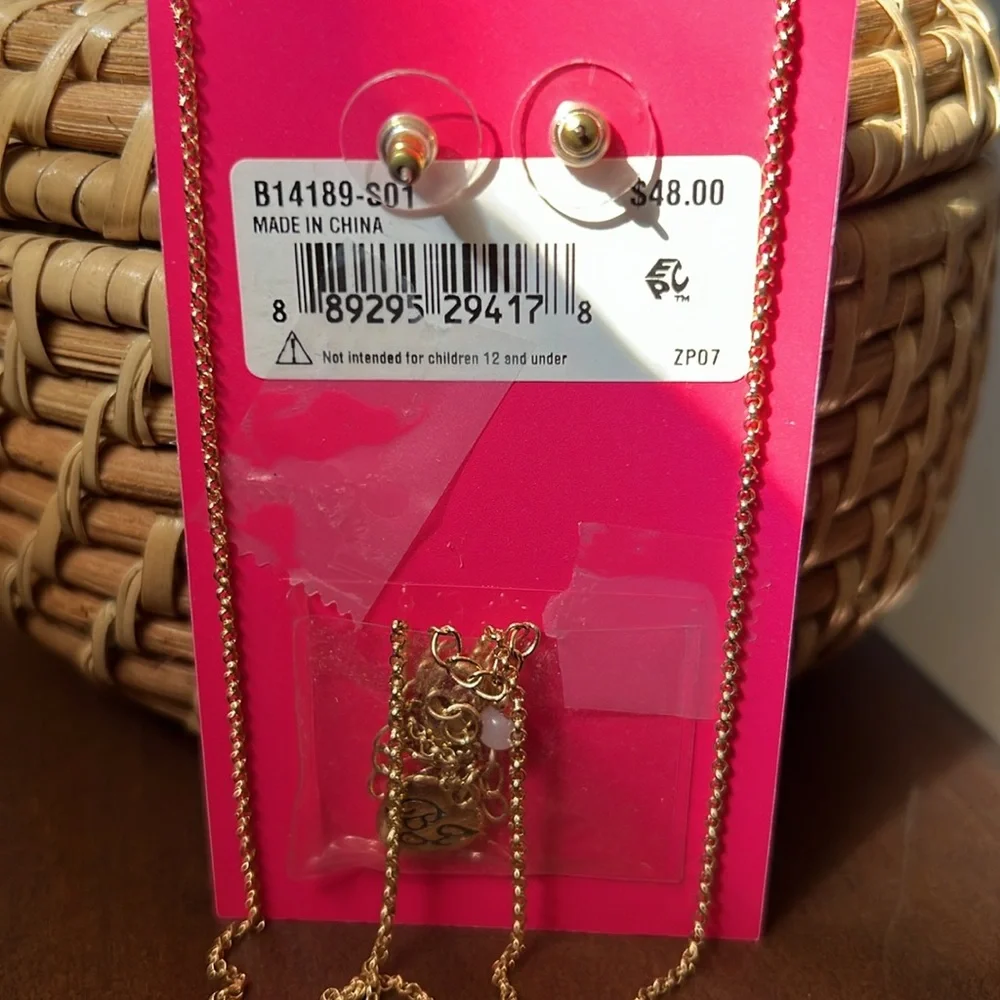 Betsey Johnson Aquarius Necklace and Earrings - Picture 4 of 4